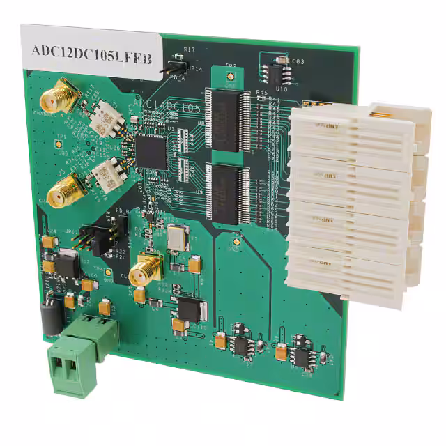 ADC12DC105LFEB/NOPB Texas Instruments  Cartes d'évaluation - Convertisseurs analogique-numérique (CAN)